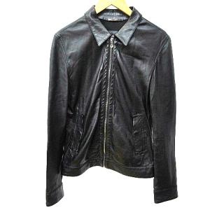 ラムスキン ジャケット ライダース トラッカー