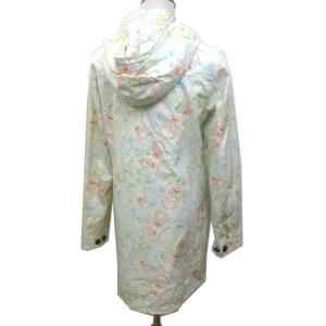 lucien pellat finet AA コート フード ロング スカル総柄 コットン S 白 ホワイト