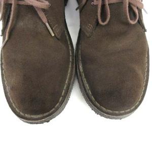 Clarks スエードデザートブーツ ダークブラウン