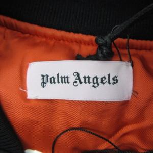 PALM ANGELS 18AW LOGO OVER BOMBER JACKET ロゴオーバー ボンバージャケット
