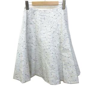 René 3点セット スカート ひざ丈 フレア ジップアップ 34 XS 36 S IBO1 C021501