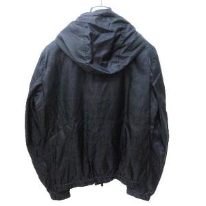 Dior x SHAWN BOMBER 20AW フード ブルゾン ロゴ総柄 48 M ブラック