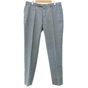 SLOWEAR ウール スラックス パンツ SUPER100'S スリムフィット テーパード 50 グレー