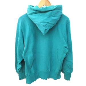 Champion 90S リバースウィーブ パーカー 無地 スウェット 人気色 M エメラルドグリーン 緑 K032803