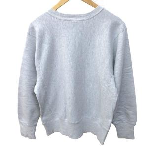 Champion 90S リバースウィーブ トレーナー MIT カレッジロゴ スウェット ヴィンテージ M ライトグレー K032804