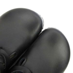 BIRKENSTOCK サンダル ボストン メッシュベルト バックル Footprint  レザー 22.5cm 黒 ブラック