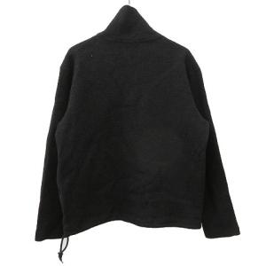 nest Robe CONFECT ニット セーター 長袖 プルオーバー ハイネック ウール ドロスト 4 黒 ブラック