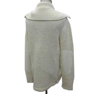 RALPH LAUREN リネンニットセーター ホワイト