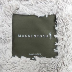 MACKINTOSH キルティングコート ひざ丈 フード 中綿 裏ボア 34 M カーキ ECR4 C051512