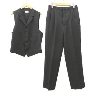 PAUL SMITH R051022 3ピース スーツ セットアップ シングル 3B 総裏地 チェック M ブラック
