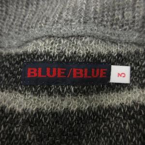 BLUE BLUE JAPAN モヘアフェアアイルショールカラーニットカーディガン 3 グレー