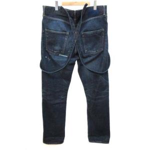 visvim 21SS Distressed Suspender Jeans サスペンダージーンズ
