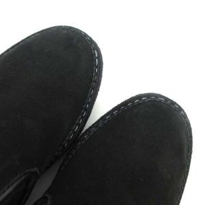 sacai ハイソールスリッポン スエード ローカットシューズ ビブラムソール 41 26.5cm 黒