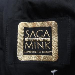 SAGA MINK 金サガ ミンクコート F ダークブラウン