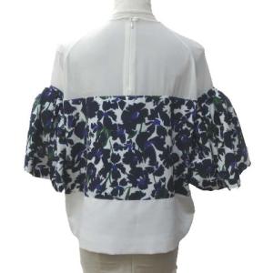 AKIRANAKA Harper tuck sleeve PO バックジッププルオーバー ネイビー