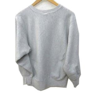 Champion 90s トレーナー リバースウィーブ スウェット ワンポイント コットン L グレー C061407