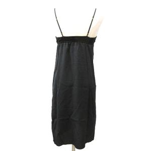 Mame Kurogouchi 17SS Plane Long Inner Wear 1 ブラック