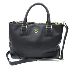 トートバッグ 2WAYショルダー レザー A4対応 黒 ブラック