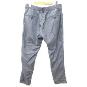 nanamica ウィンドパンツ WIND pants ジップ イージー SUCS615 ウエストゴム アウトドア ナイロン 32 L グレー
