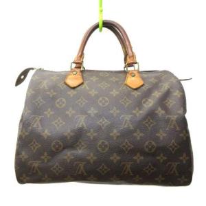 LOUIS VUITTON 90S M41526 VI8910 スピーディ30 モノグラム ボストンバッグ ブラウン