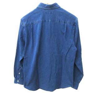 TOMORROWLAND 19SS 80/2 インディゴカラーシャツ S ブルー