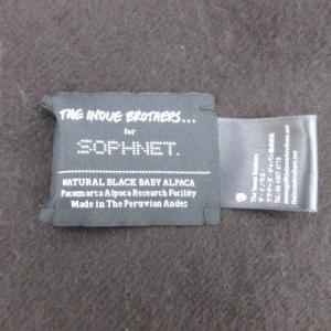 SOPHNET. x THE INOUE BROTHERS CLASSIC BRUSHED SCARF 19AW マフラー ストール スカーフ