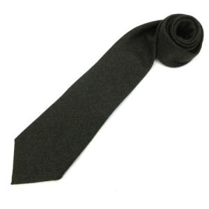 レギュラータイ ネクタイ ビジネス カシミヤ100％ 緑 グリーン