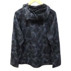 THE NORTH FACE NP61349Z マウンテンパーカー ボタン 迷彩 ナイロン L ダークグレー