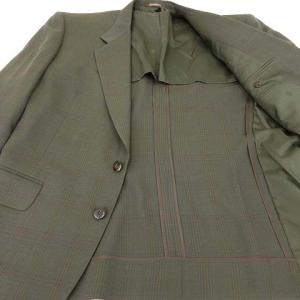 GIVENCHY チェックテーラードジャケット カーキ