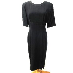 Christian Dior ヴィンテージ シルク 11号 スーツ 黒