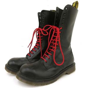 1940 Black Steel Toe Boots 14ホールブーツ UK9 ブラック R092032