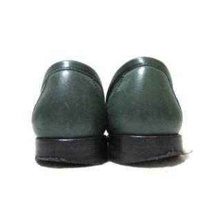 Salvatore Ferragamo ROLO ガンチーニレザーパンプス 6D グリーン