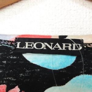 LEONARD ヴィンテージ 90s カットソー 花柄 L マルチカラー