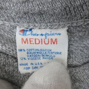 Champion 80s カレッジプリントＴシャツ トリコタグ M グレー