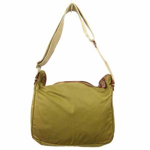 Felisi ショルダーバッグ ナイロン 斜め掛け クロスボディ グリーン ブラウン