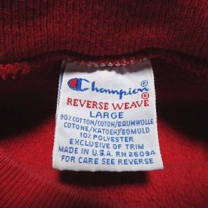 Champion 90s リバースウィーブBOSTONスウェットトレーナー レッド