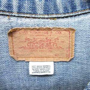 Levi's ヴィンテージ 70's 70505 BIGE デニムジャケット 4th パッチ有 M ブルー