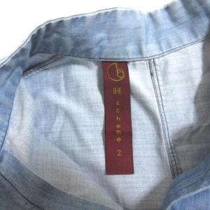 Hender Scheme 12SS インディゴ染めスキッパーシャツ 2 ブルー