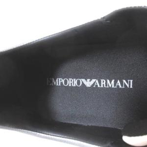 EMPORIO ARMANI スニーカー ローカット X4X264 厚底 イーグルマーク 白27cm
