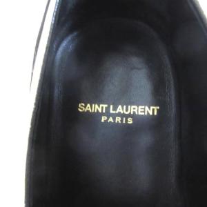 SAINT LAURENT PARIS 581737 エナメル シューズ ドレスシューズ 41 ホワイト