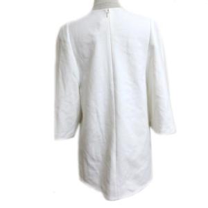 ENFOLD 18SS  ダブルクロス1ベルスリーブプルオーバーカットソー 36 ホワイト