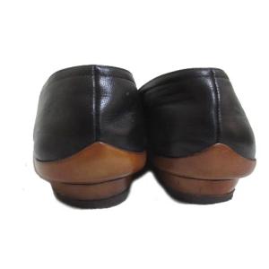 Salvatore Ferragamo パンプス ローヒール ストラップ 6 ブラック