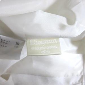 Diagram GRACE CONTINENTAL 17年 パンツ テーパード ホワイト XS