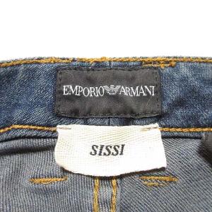 EMPORIO ARMANI SISSI ストレッチデニムパンツ 26 ブルー