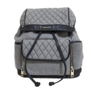 ウールリュックサック グレー