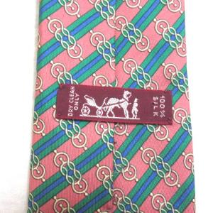 HERMES ネクタイ レギュラータイ シルク 総柄 マルチカラー