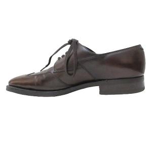 JOHN LOBB Mチップ ビジネスシューズ ドレスシューズ 革靴 レザー 26.5?p ブラウン IBO42 X