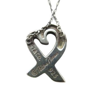 TIFFANY&Co. ラビングハート ネックレス SV925 2.9ｇ パロマピカソ ペンダント アクセサリー シルバー 1020