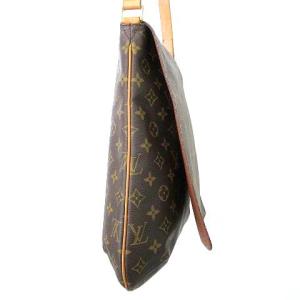 LOUIS VUITTON 廃盤 モノグラム ミュゼット M51256 ショルダーバッグ フラップ クロスボディ ブラウン