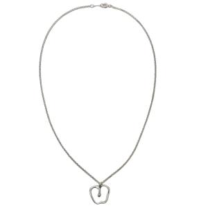 TIFFANY&Co. アップル ネックレス SV925 3.8ｇ エルサペレッティ ペンダント シルバー 1020